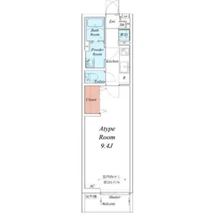 リブリ・アルコバレーノ【2階】の間取り