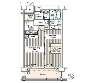 マチュリティ小石川【4階】の間取り