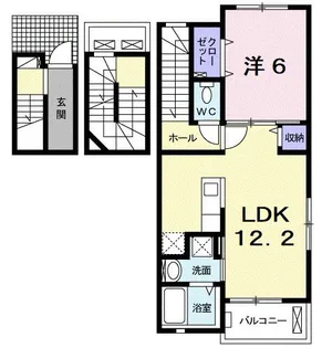 ブルースターガーデン【3階】の間取り