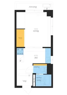 齋藤ビル【4階】の間取り