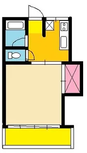 ハイネス加納【2階】の間取り