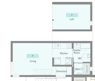 Soramidorigaoka F【2階】の間取り