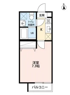 SAKURA 長町【1階】の間取り