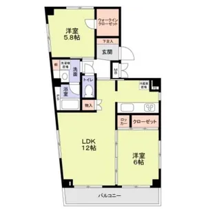 Comfort K【4階】の間取り