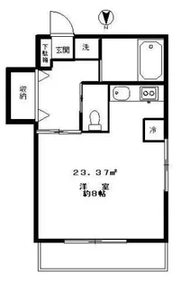 グランディール桜台【2階】の間取り