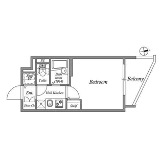 レジデンス新宿中落合【3階】の間取り