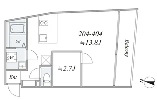 trias412【2階】の間取り