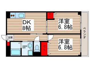 ルナパーク21【1階】の間取り
