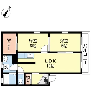 グランバリエ【1階】の間取り