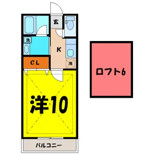 陣場ヒルズ【2階】の間取り