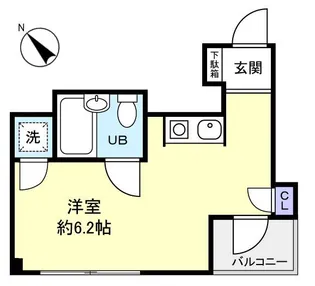 第1アイディール【6階】の間取り
