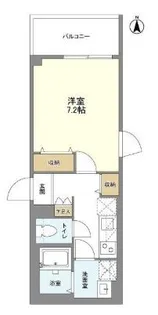 ウェルスクエア笹塚II【4階】の間取り