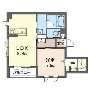 メゾン ド ノワ【3階】の間取り