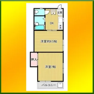 エスパシオ田無【1階】の間取り