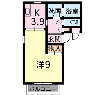 ロイヤル西窪【2階】の間取り