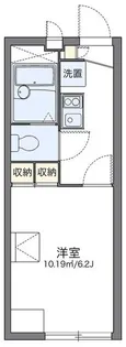 レオパレスバリオヴェルデ【2階】の間取り
