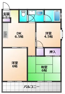 さくらコーポ【3階】の間取り