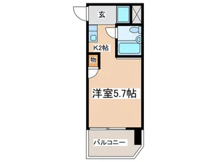 グリーンキューブビル【2階】の間取り