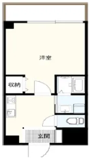 ル・クール長瀬【2階】の間取り