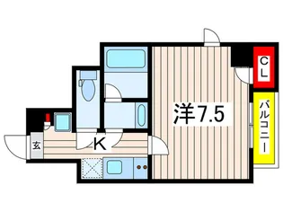 デュオメゾン菊川【3階】の間取り