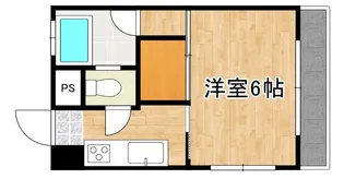 ゆかマンション【3階】の間取り