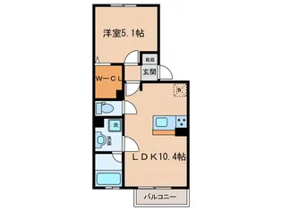 Arpege【2階】の間取り