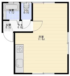 アペックス【1階】の間取り
