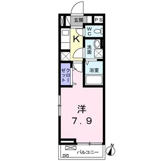 メゾン・ユーフォリア【2階】の間取り