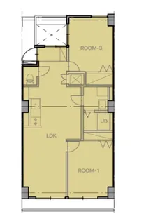 鹿島田ハウス【2階】の間取り
