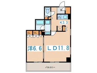 メルクマール京王笹塚レジデンス【11階】の間取り