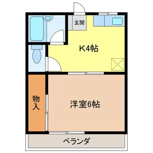 第3ハイツタマキ【2階】の間取り