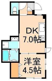 フェリズ【1階】の間取り