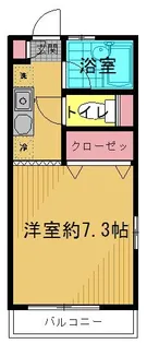 リブハイム【2階】の間取り