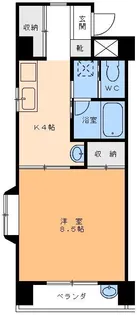 グリーンパレス【4階】の間取り