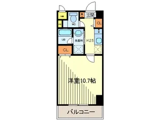 YKハイツ西明石II【8階】の間取り