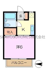 スロジェ瀬戸【2階】の間取り