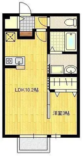 エトワール【1階】の間取り