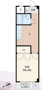 加藤マンション【1階】の間取り