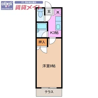 エグゼ2【1階】の間取り
