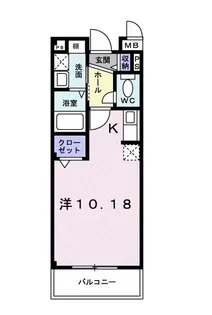 トムズガルテン【2階】の間取り