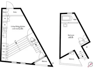 メイプル新中野【3階】の間取り