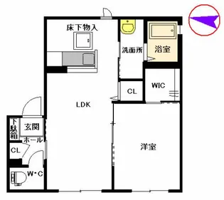 セントラルサン **【1階】の間取り