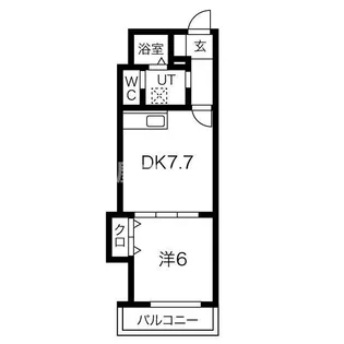 ロイヤルコート恵庭駅前【2階】の間取り