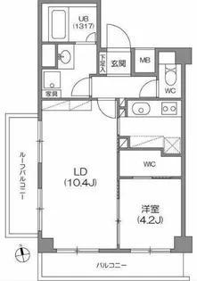 ガーラプレイス八幡山壱番館【4階】の間取り