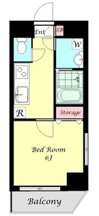 ノーブル千住【3階】の間取り