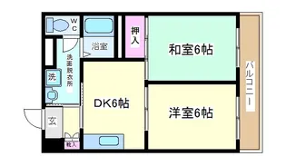 VIVACE東寺尾【3階】の間取り