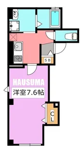 ハイネセン巣鴨【2階】の間取り