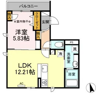 RENOM【1階】の間取り