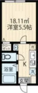 読売ランド前新築アパート【1階】の間取り