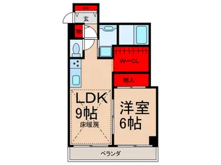 菱和パレス立教大学前国際ハイム【1階】の間取り